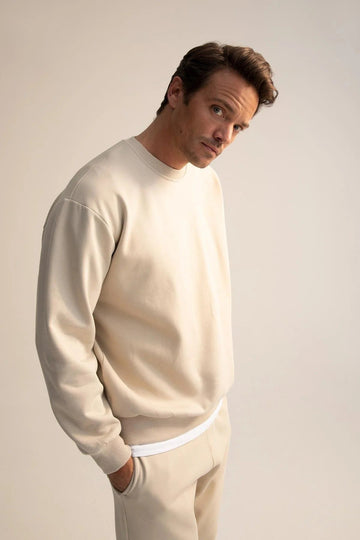 Sweatshirt – bézs