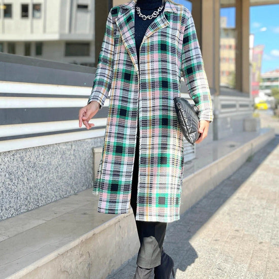 Női modest trencskó – zöld – zöld