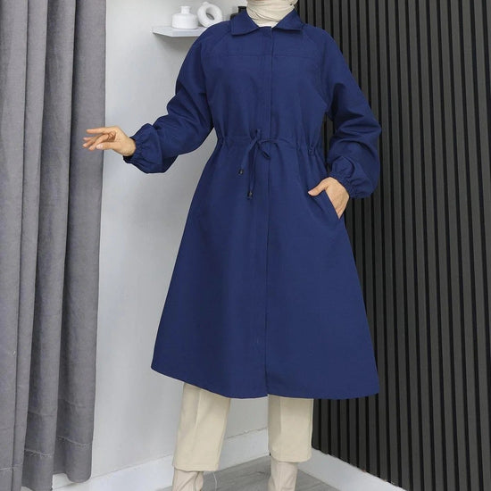 Női modest trencskó – indigó – indigó