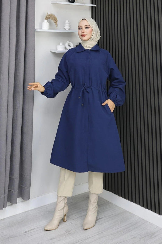 Női modest trencskó – indigó – indigó