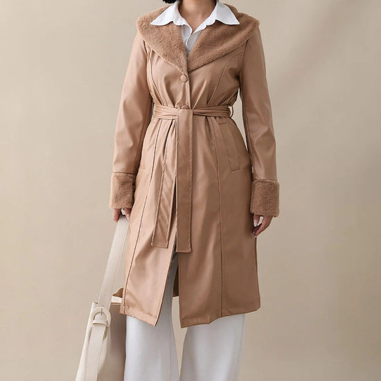 Női modest trencskó – camel – camel