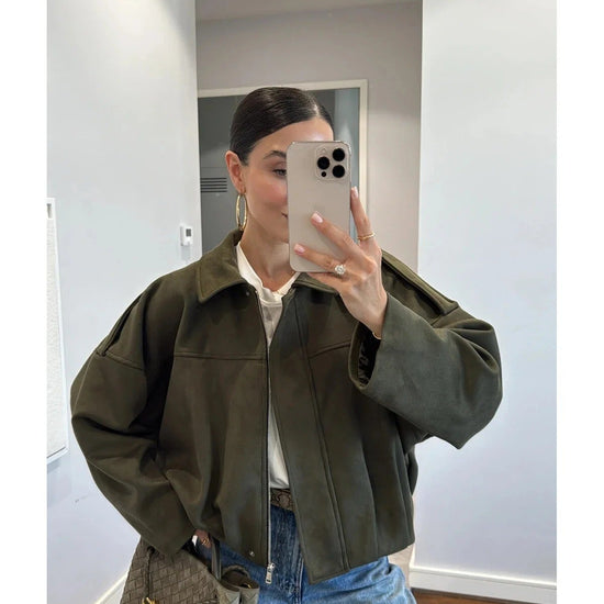 Téli kabát – khaki – khaki