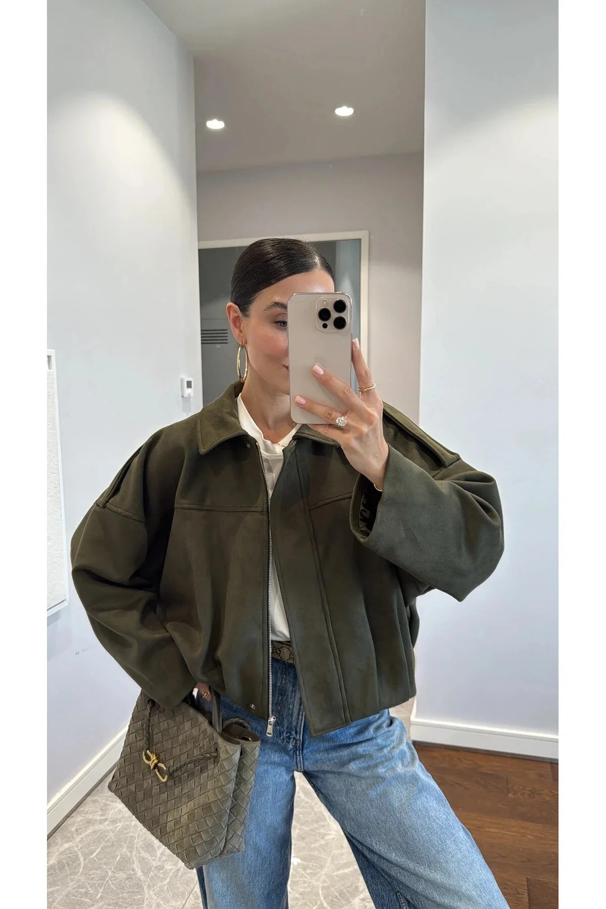 Téli kabát – khaki – khaki