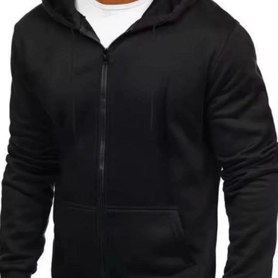 Sweatshirt – fekete fekete