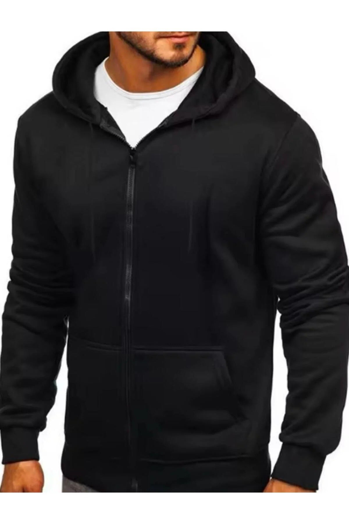 Sweatshirt – fekete fekete