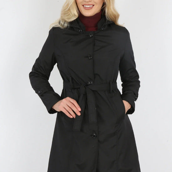 Női modest trencskó – fekete – fekete