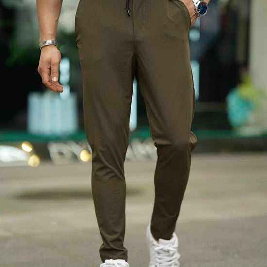 Férfi nadrág – khaki – khaki