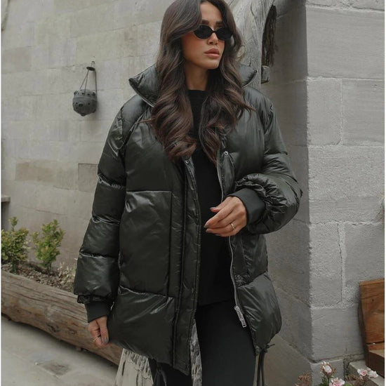 Téli kabát – khaki – khaki