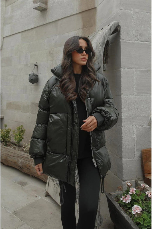 Téli kabát – khaki – khaki