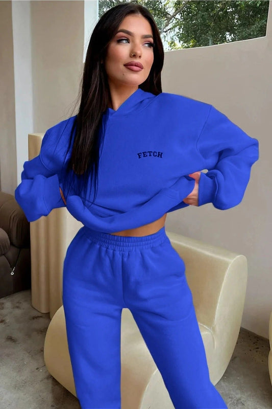 Melegítőszett – kék – kék
