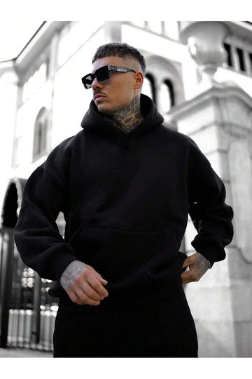 Sweatshirt – fekete – fekete