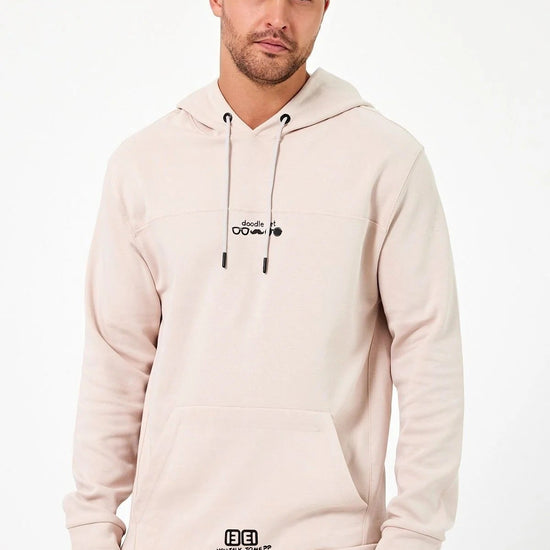 Férfi sweatshirt – barna – barna