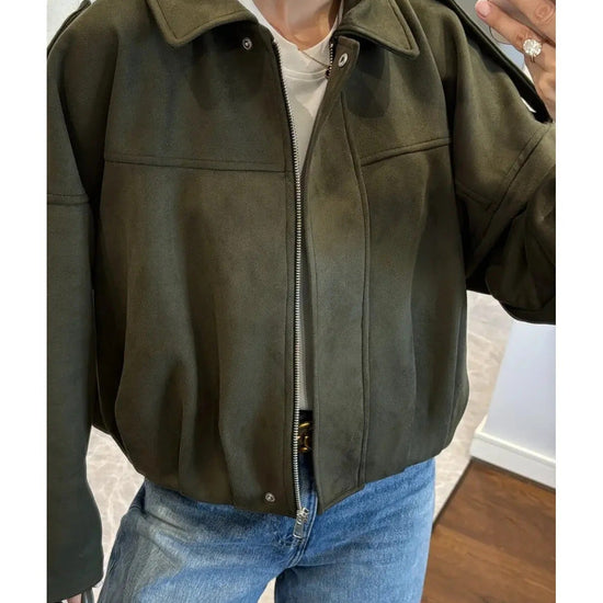 Téli kabát – khaki – khaki
