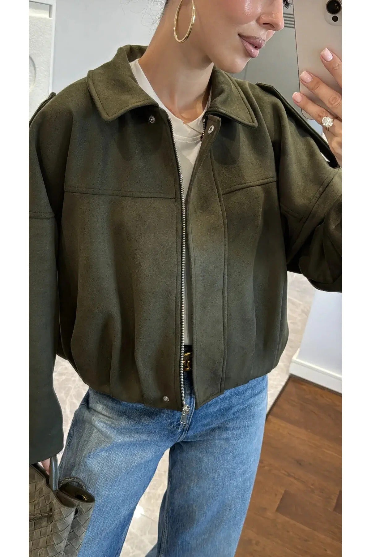 Téli kabát – khaki – khaki