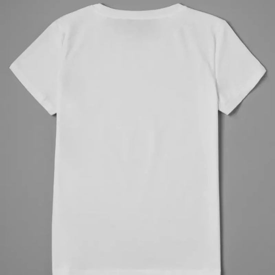 Póló – fehér – fehér