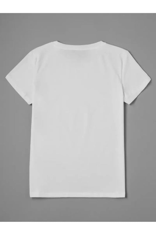 Póló – fehér – fehér