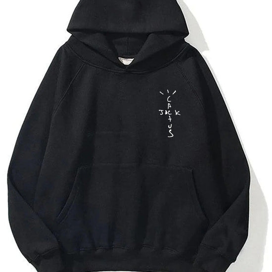 Sweatshirt – fekete – fekete