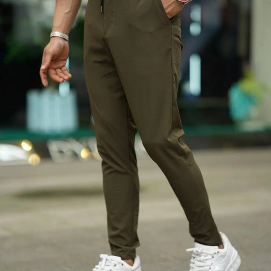 Férfi nadrág – khaki – khaki