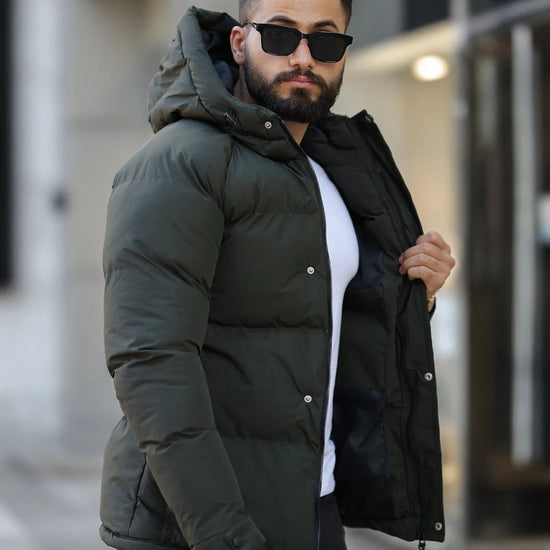 Téli kabát – khaki – khaki