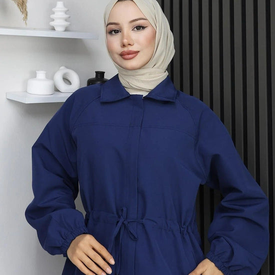 Női modest trencskó – indigó – indigó