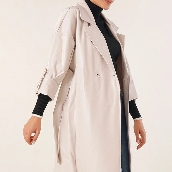 Női modest trencskó – krém – krém