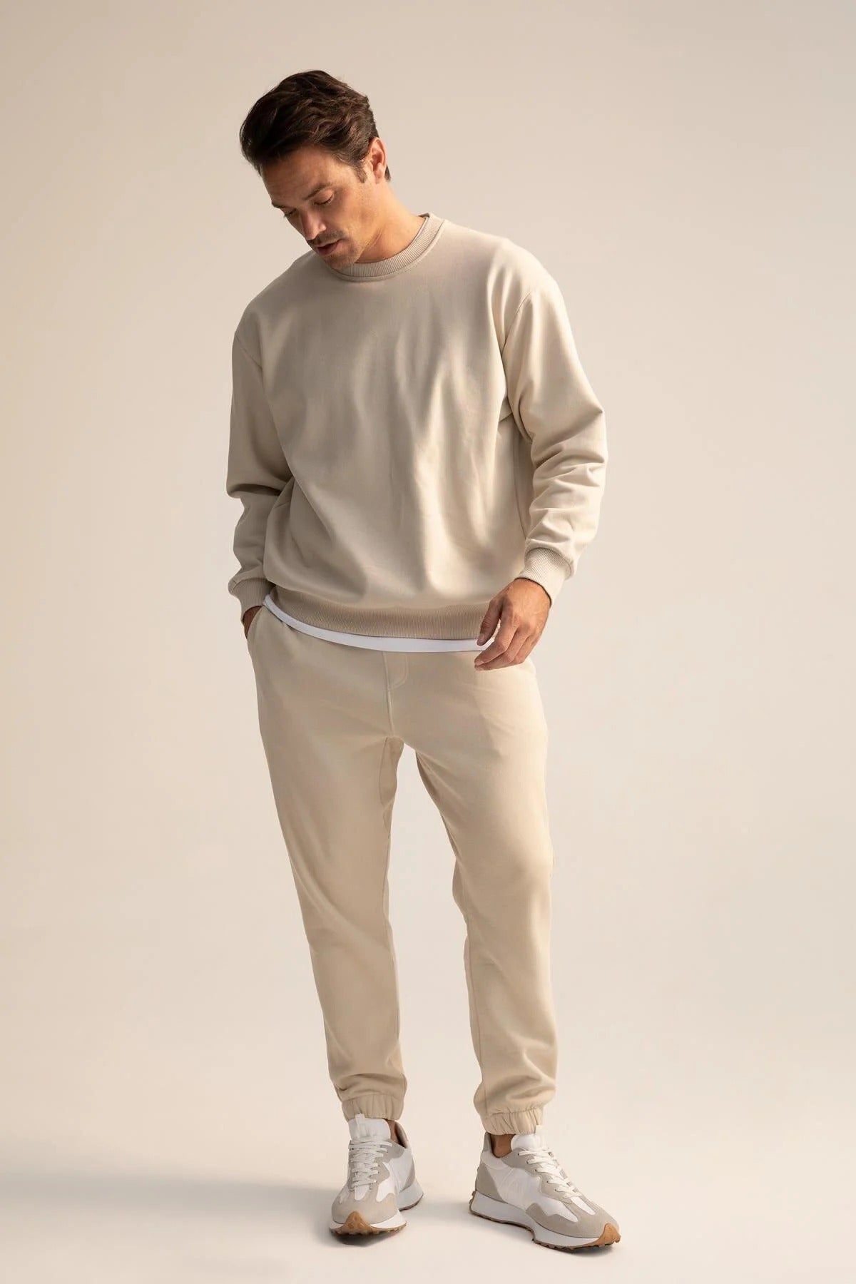 Sweatshirt – bézs