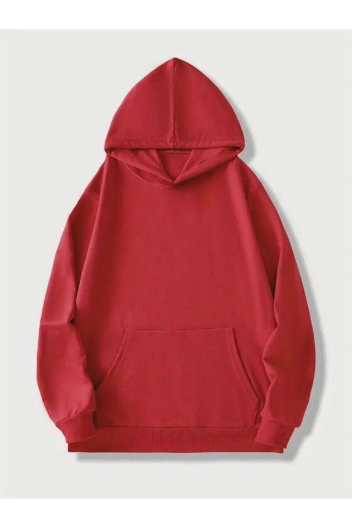 Férfi sweatshirt – bordó – bordó