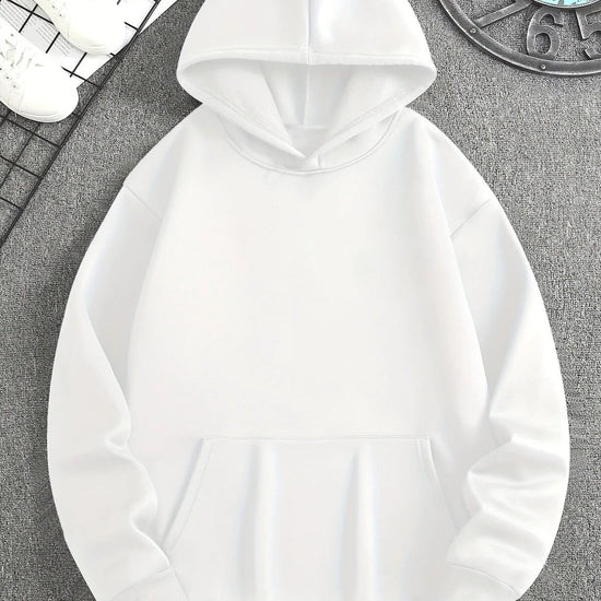 Férfi sweatshirt – fehér – fehér