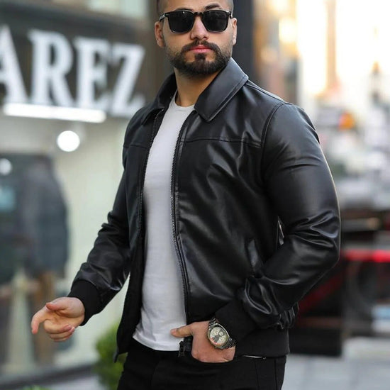 Férfi dzseki – Deri