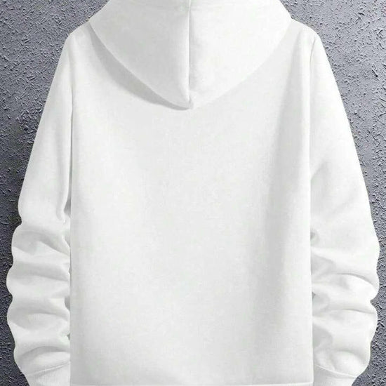 Férfi sweatshirt – fehér – fehér
