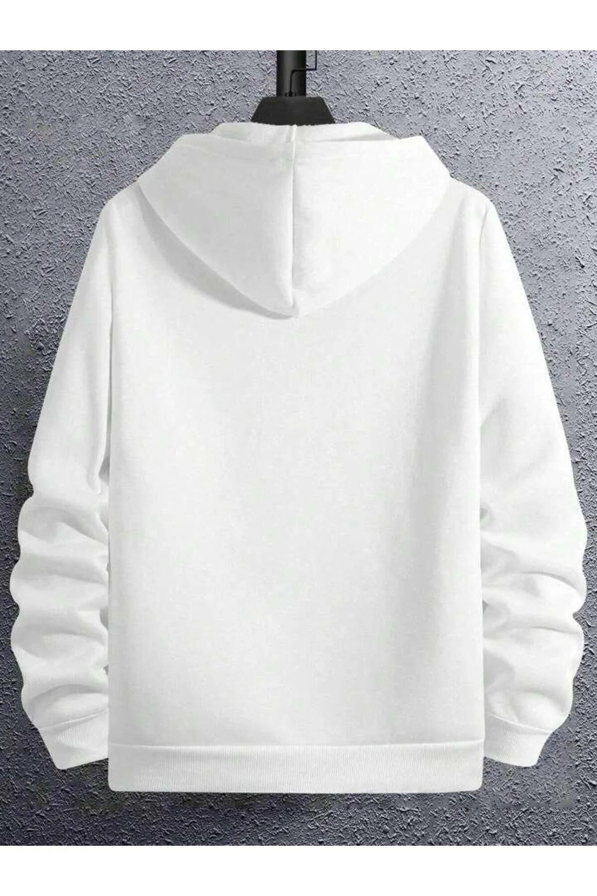 Férfi sweatshirt – fehér – fehér