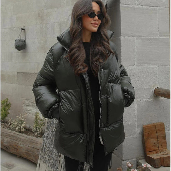 Téli kabát – khaki – khaki