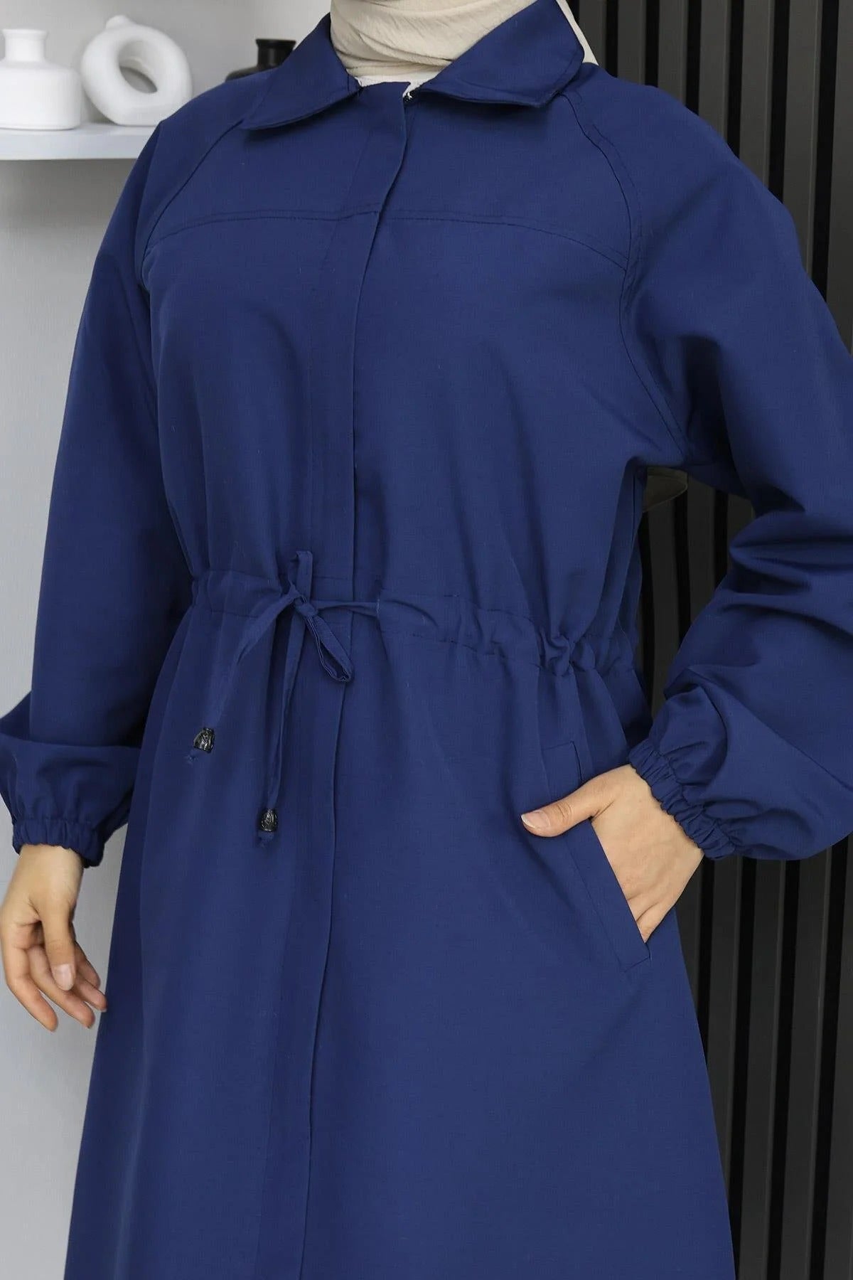 Női modest trencskó – indigó – indigó