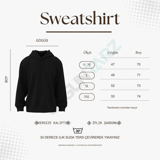 Férfi sweatshirt – fehér – fehér