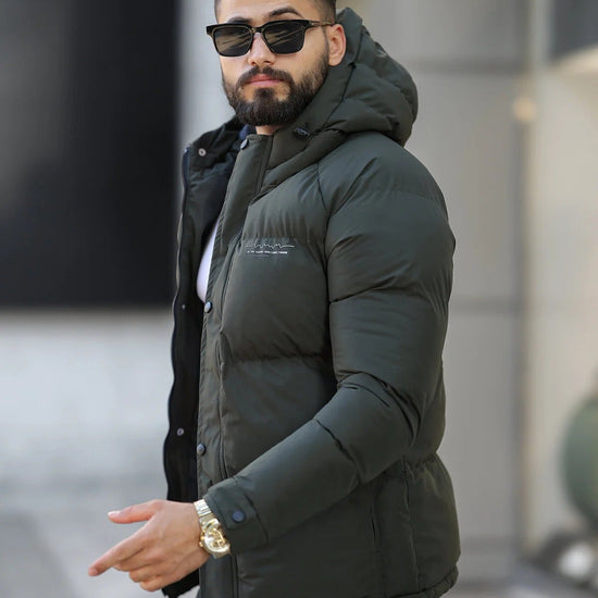 Téli kabát – khaki – khaki