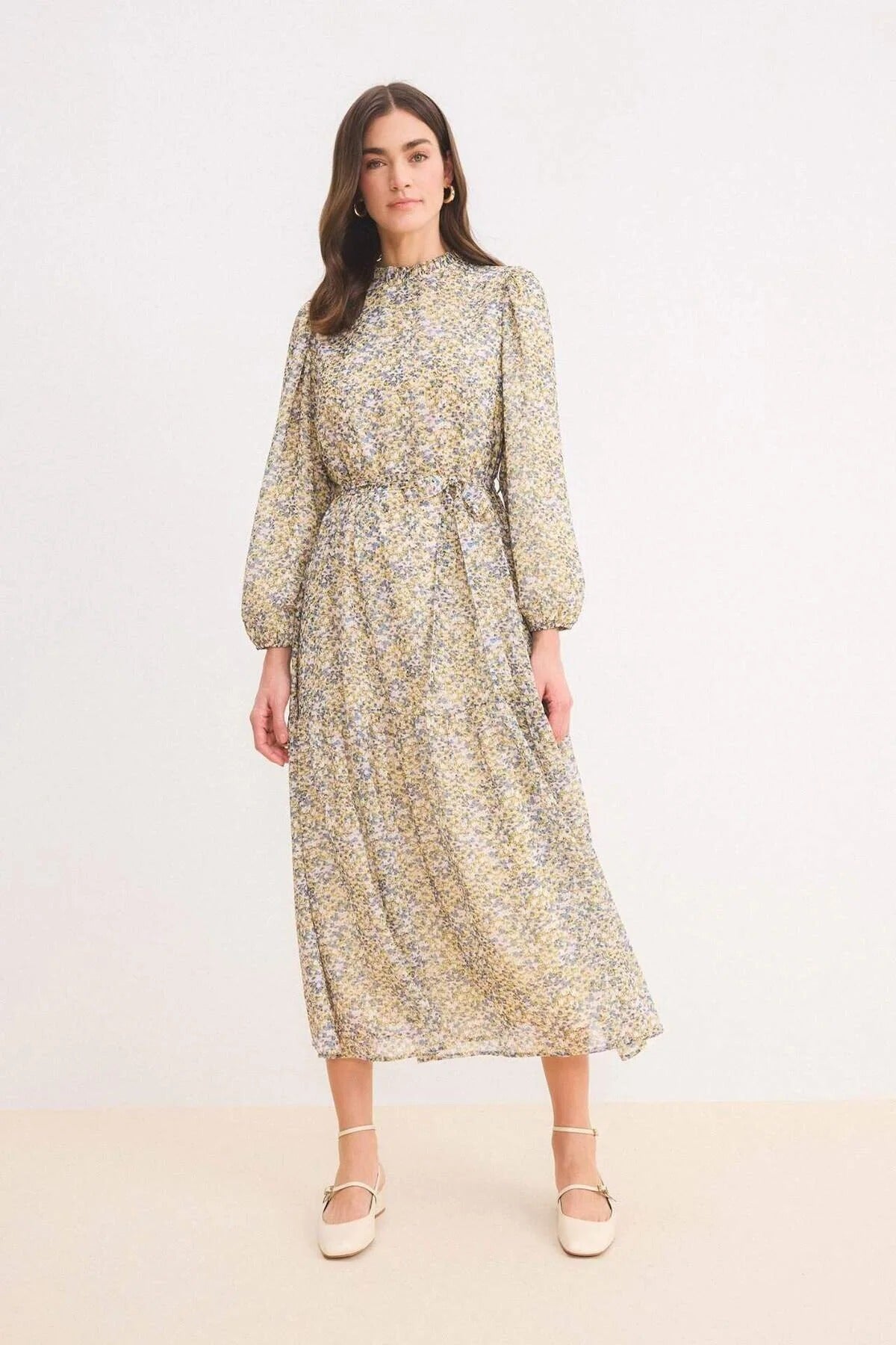 Női modest ruha – zöld