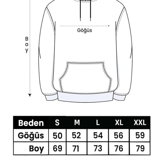 Férfi sweatshirt – fekete – fekete