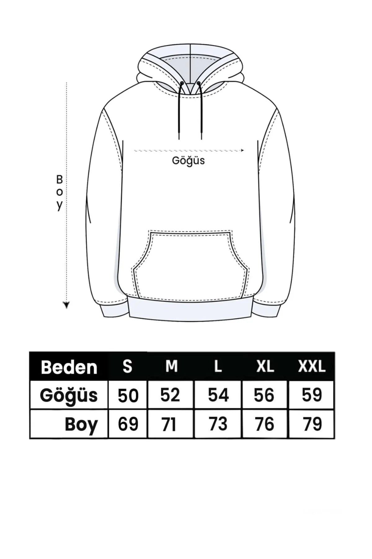 Férfi sweatshirt – fekete – fekete