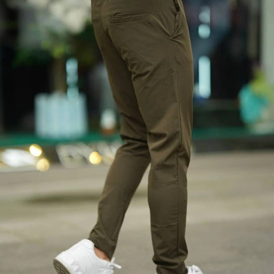 Férfi nadrág – khaki – khaki