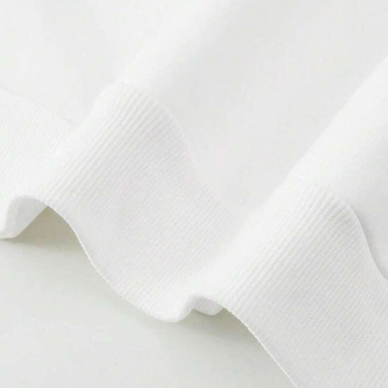 Férfi sweatshirt – fehér – fehér