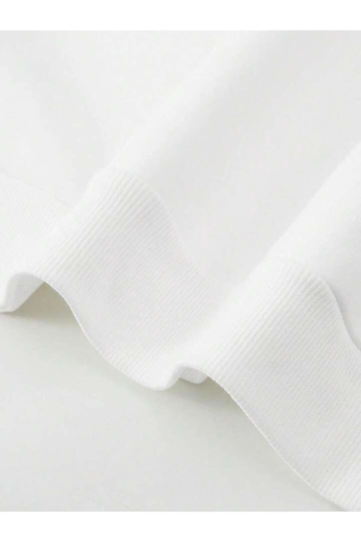 Férfi sweatshirt – fehér – fehér