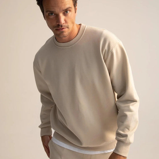 Sweatshirt – bézs