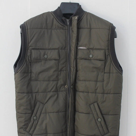 Férfi mellény – khaki – khaki