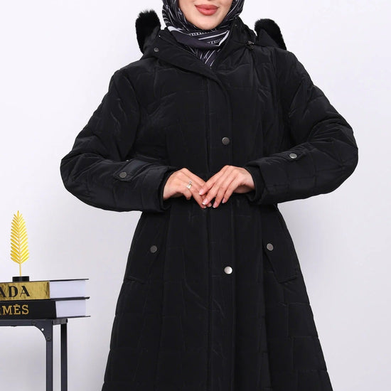 Női modest dzseki – fekete – fekete