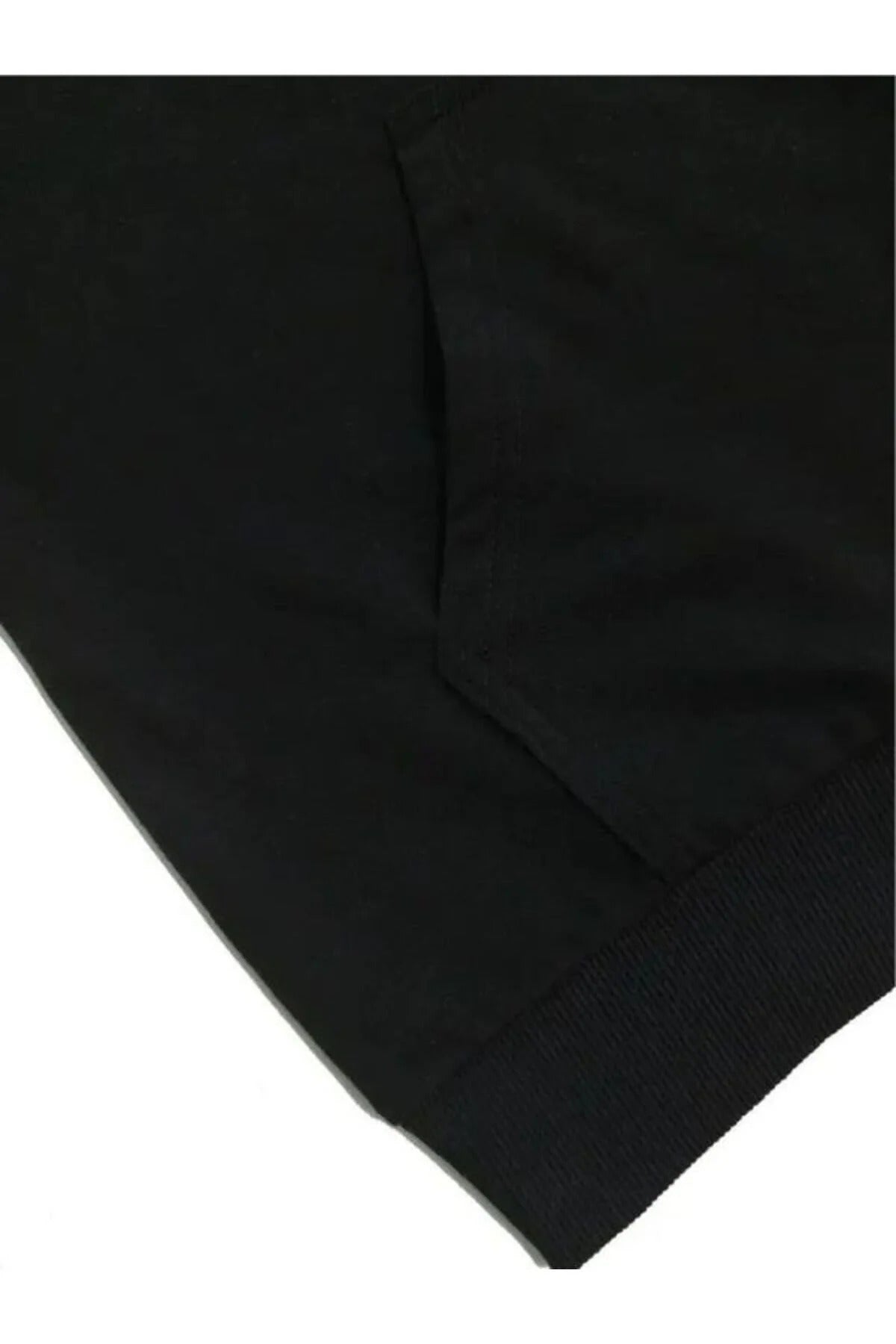 Férfi sweatshirt – fekete – fekete