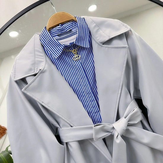 Női modest trencskó – szürke – szürke