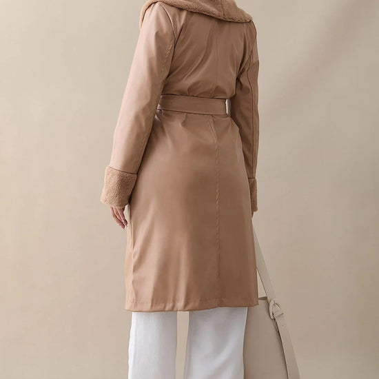 Női modest trencskó – camel – camel