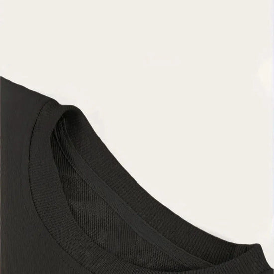 Sweatshirt – fekete – fekete