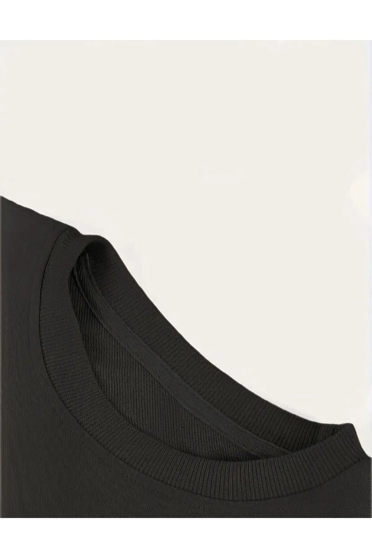 Sweatshirt – fekete – fekete