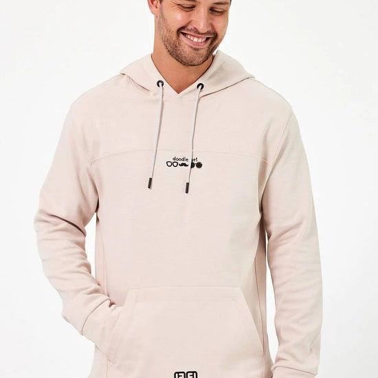 Férfi sweatshirt – barna – barna